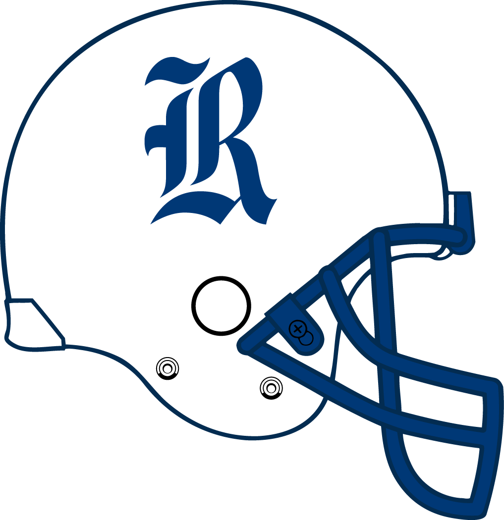 Rice Owls 2013-Pres Helmet iron on paper